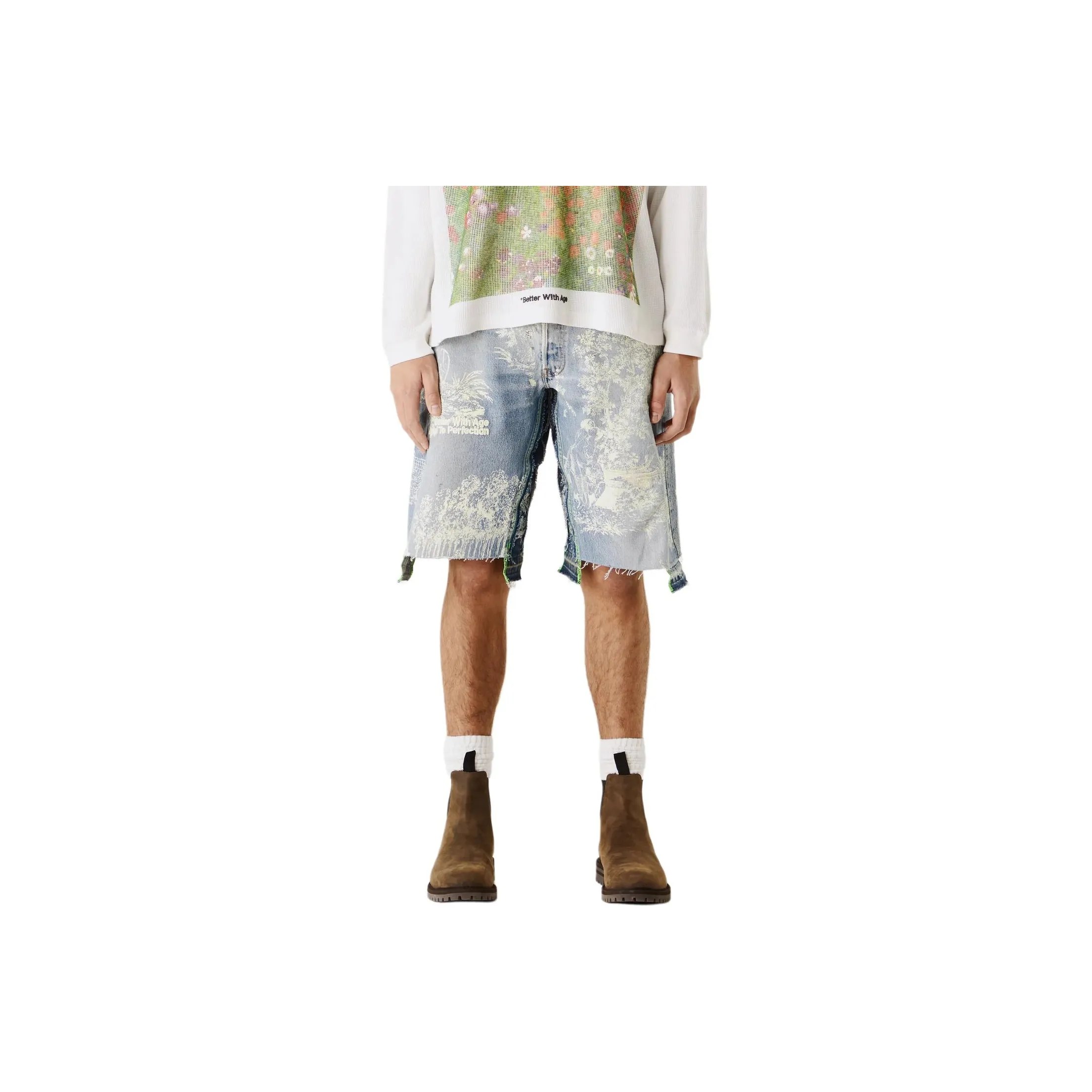 Better With Age Denim Shorts Men Indigo