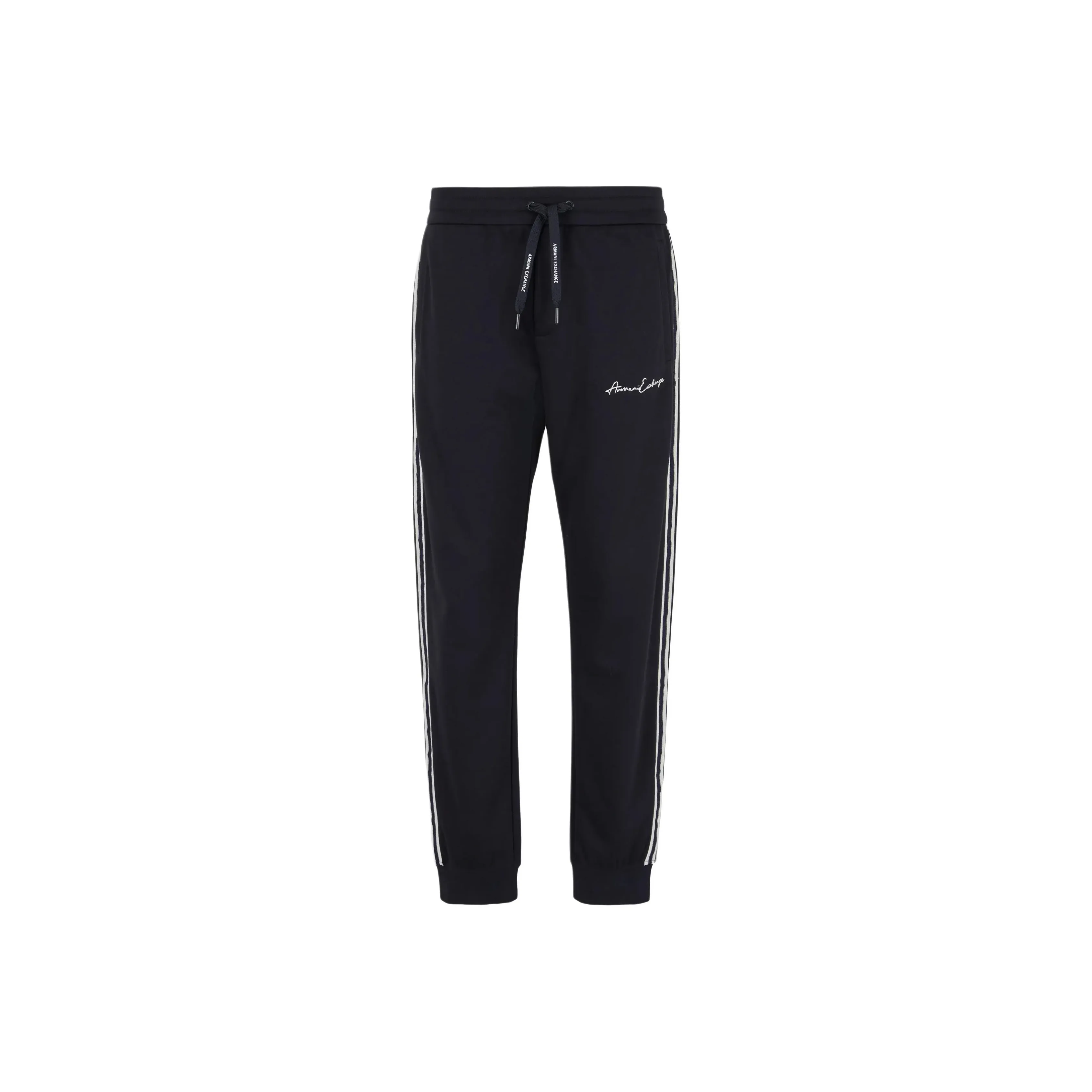 ARMANI EXCHANGE SS24 Повседневные брюки Мужские Морской синий