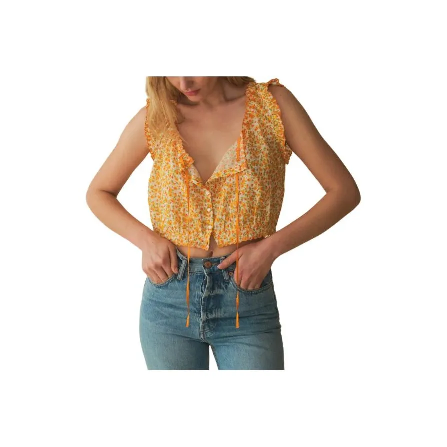 DOEN Майка Женская Daisy Многоцветная