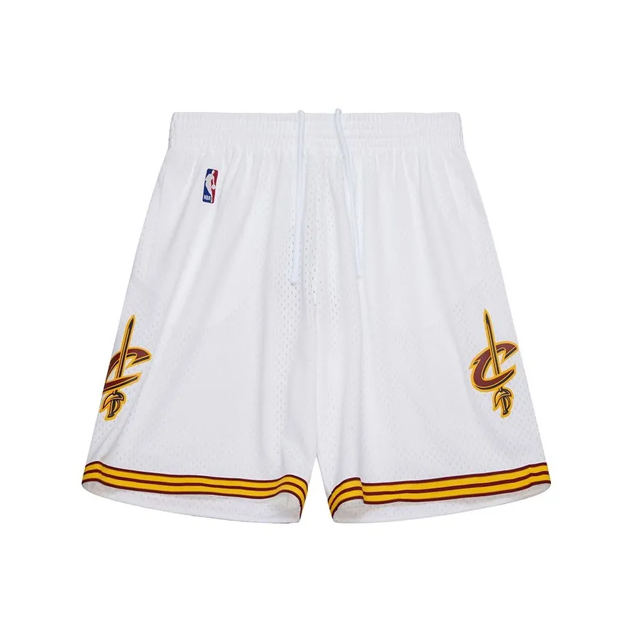 MITCHELL NESS X NBA Cleveland Cavaliers Баскетбольные шорты Унисекс Белый