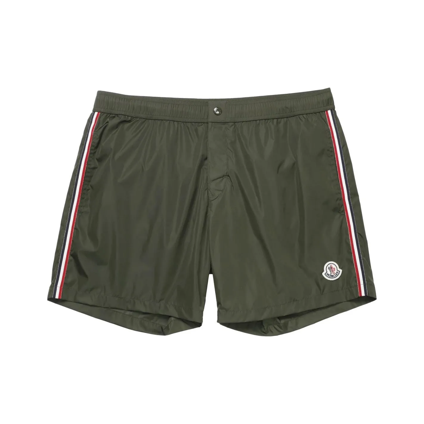Moncler Swimming Shorts Men's Olive Green