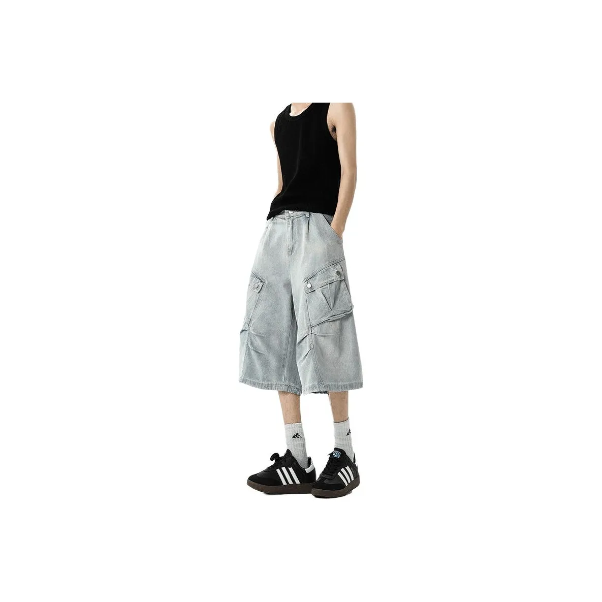DEAR BETSY Denim Shorts Unisex