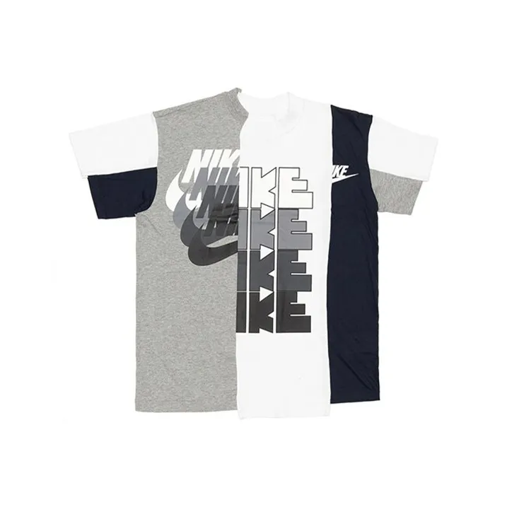 Nike X Sacai Hybrid T Shirt 'Canyon Gold/Obsidian'