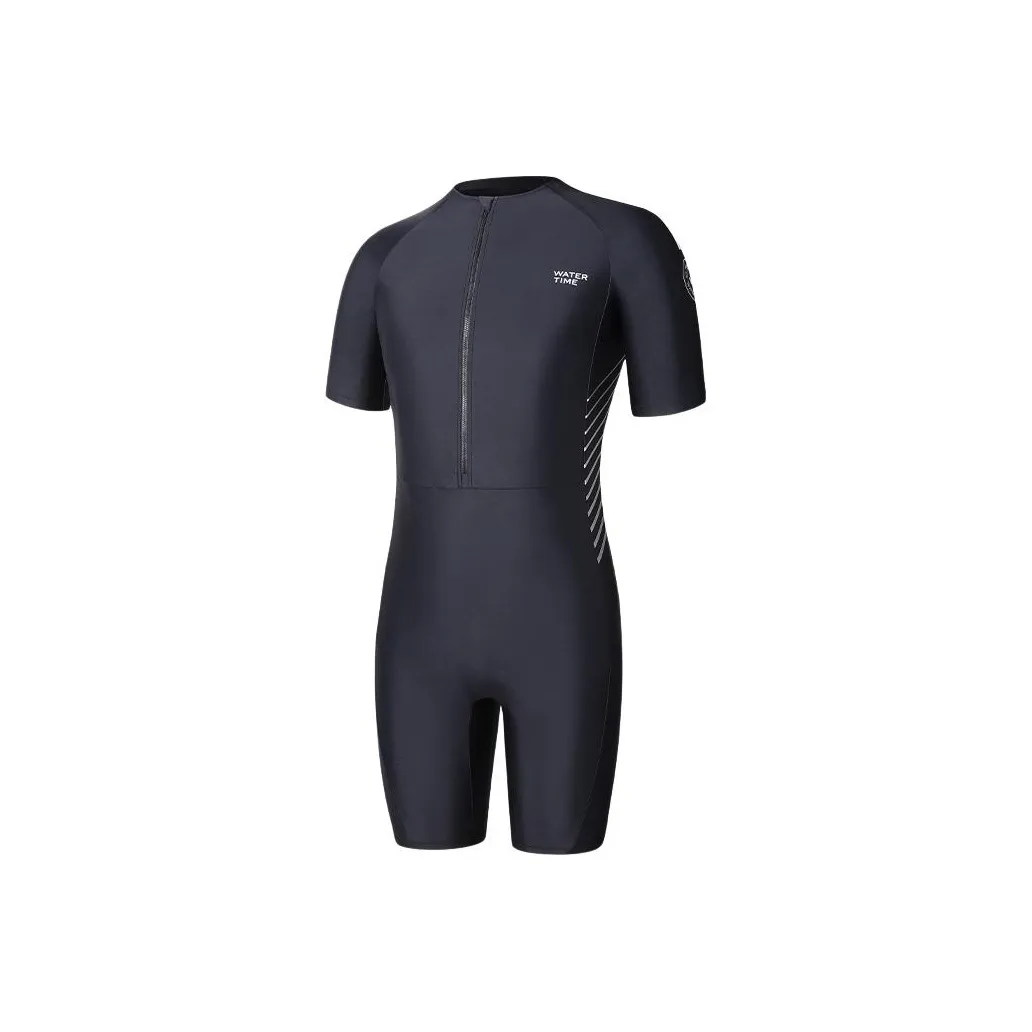 Watertime Купальный комплект Мужской Черный Серебряный