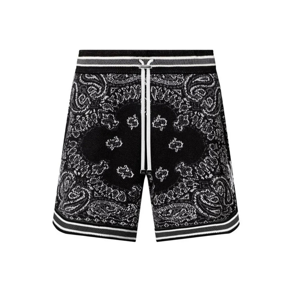 AMIRI Bandana Crochet Basketball Shorts