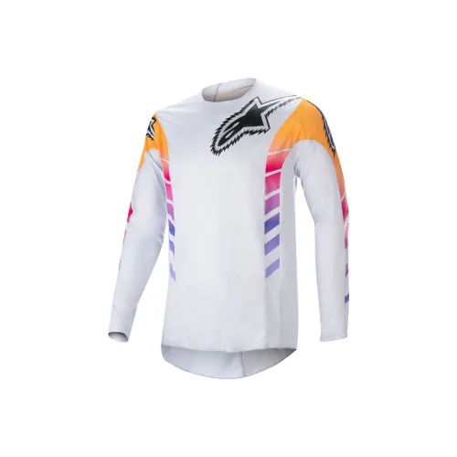 ALPINESTARS Туманный серый/Неоновый оранжевый/Родамин Унисекс Гоночные костюмы / Мотоциклетные костюмы