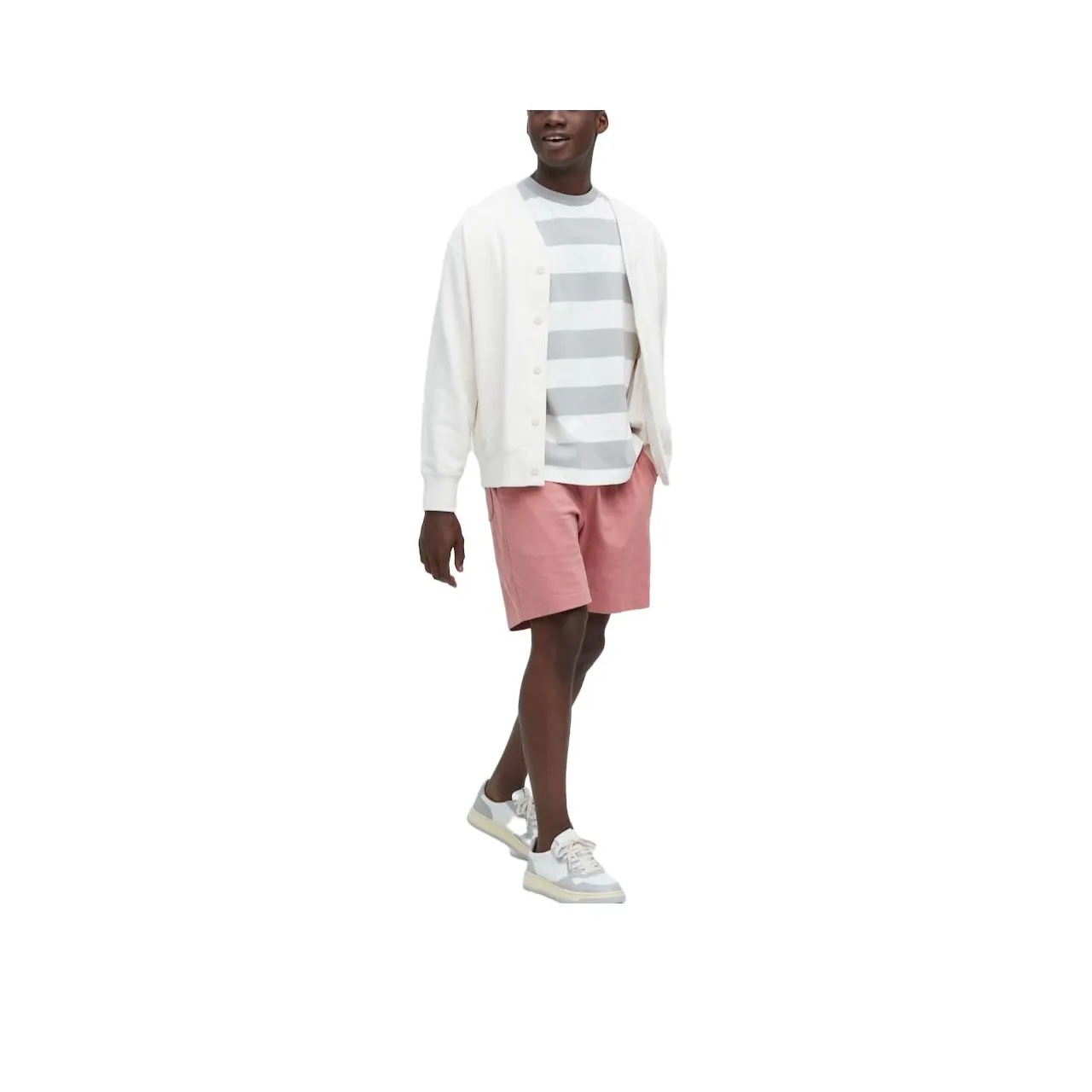 UNIQLO Casual Shorts Men's Peach Pink