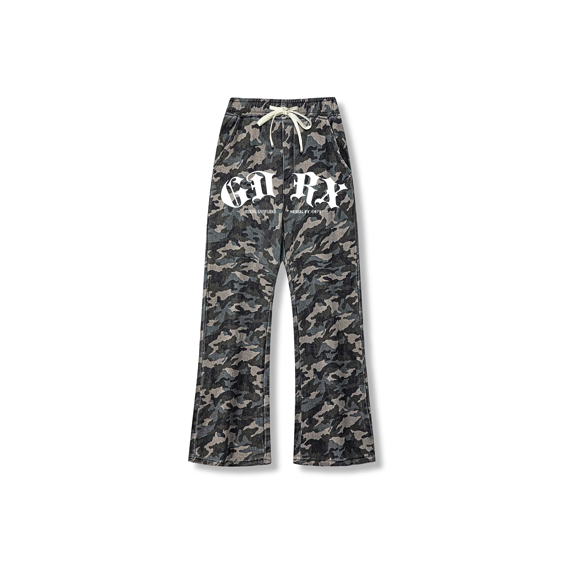GDRX Повседневные брюки Унисекс Камуфляж
