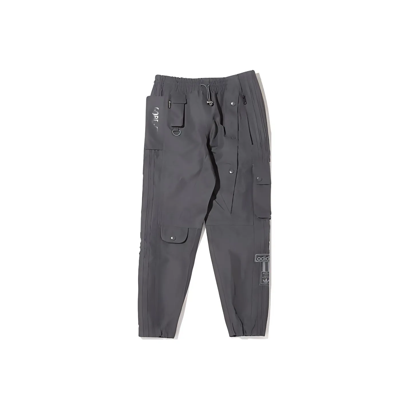 Adidas Originals Серые Мужские Спортивные Брюки