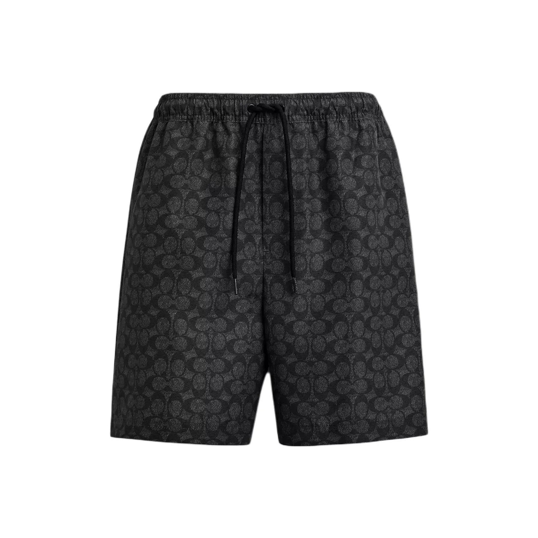 COACH SS25 Пляжные шорты Мужские Черные