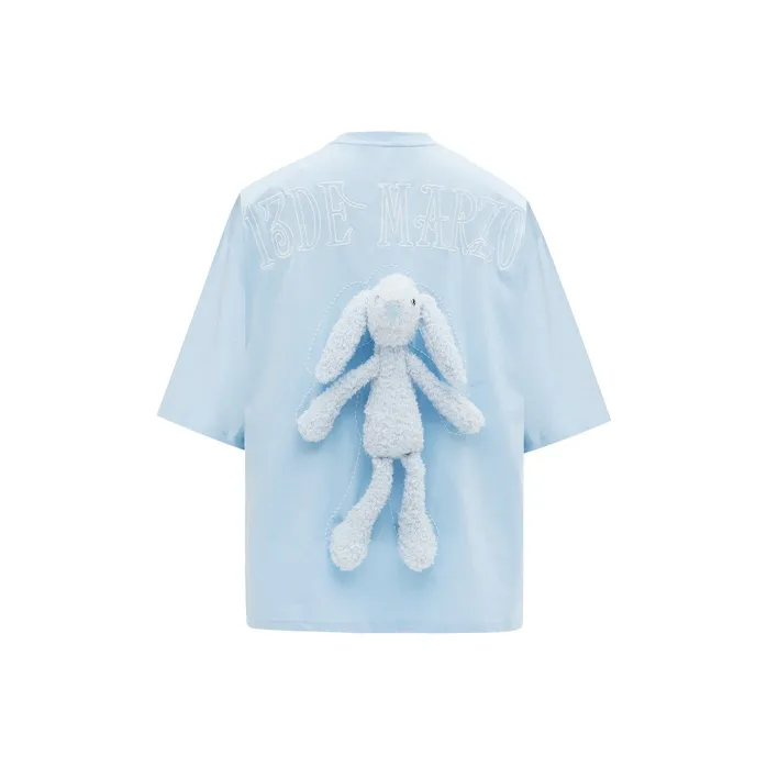 13 DEMARZO Синий Женские Футболки