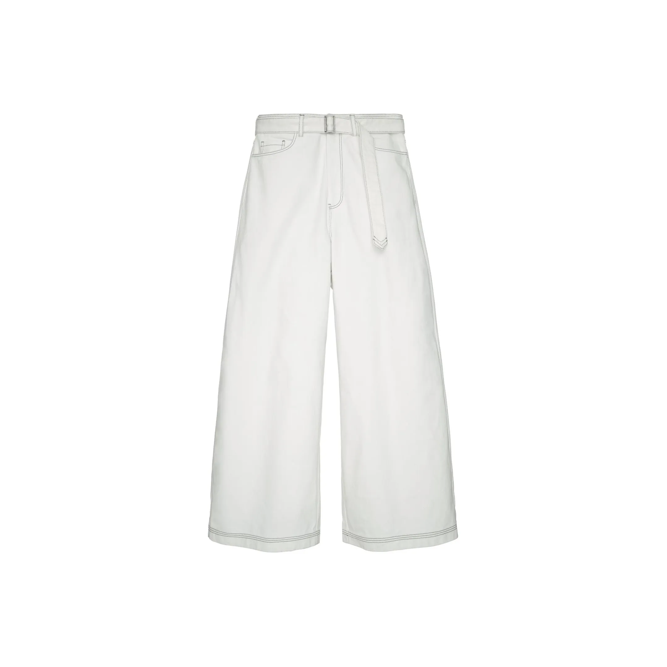 ZARA SRPLS Series Повседневные брюки Мужские Белые