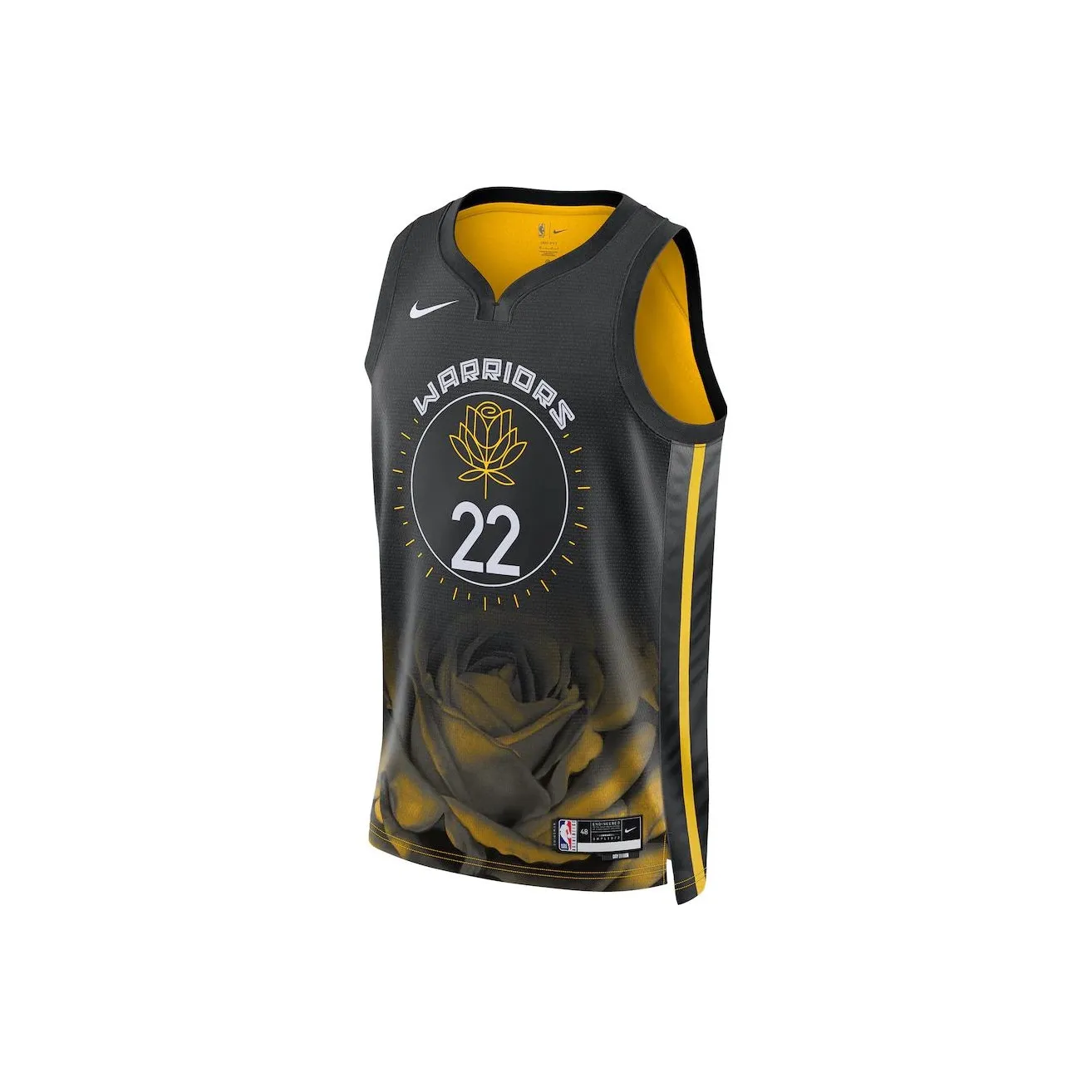 Nike Basketball Jersey Unisex Black Gold