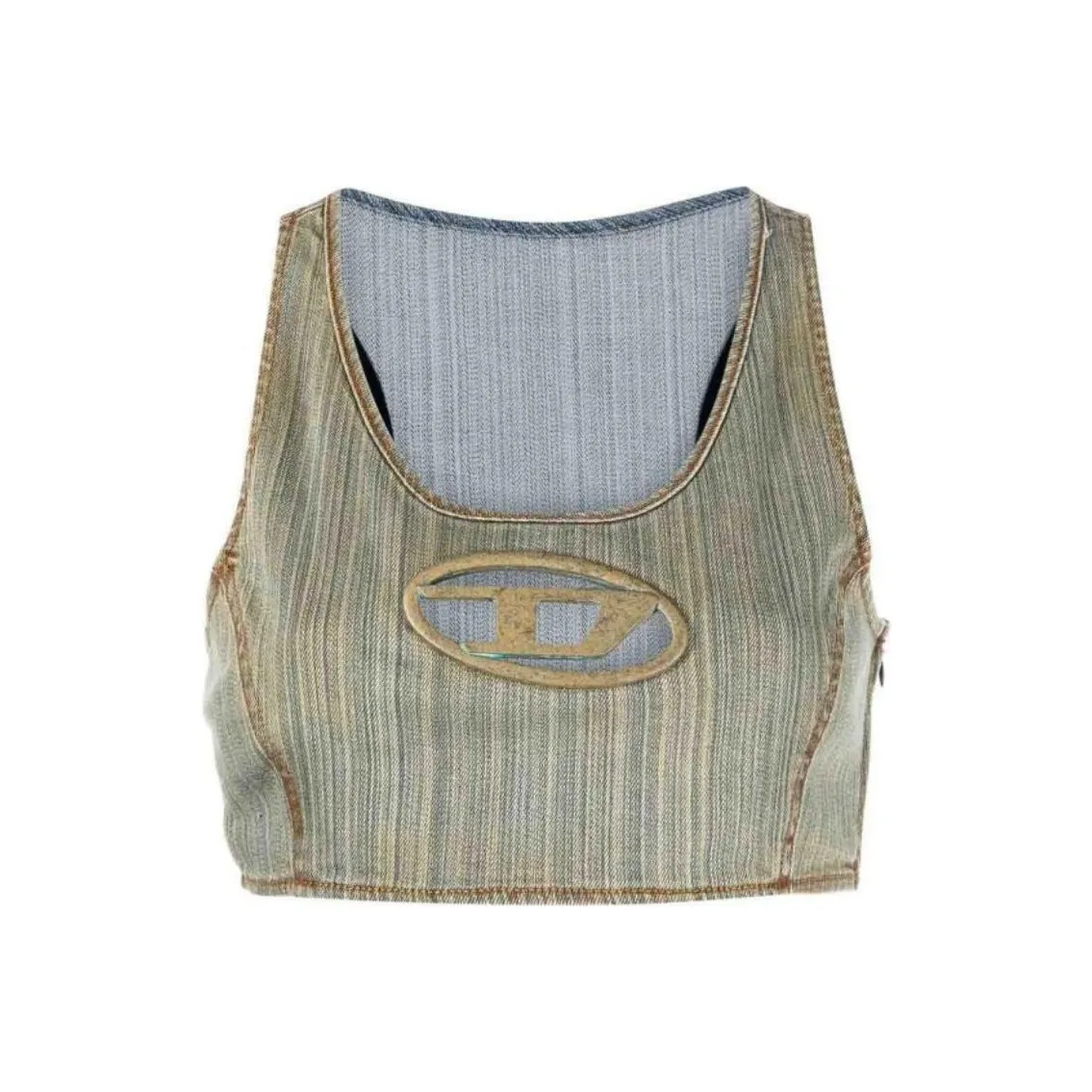 DIESEL Зеленые Женские Майки