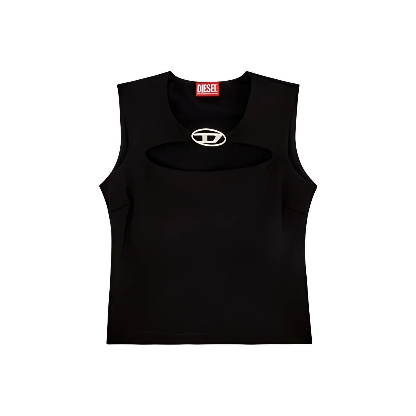 DIESEL SS24 Майка Женская Черная