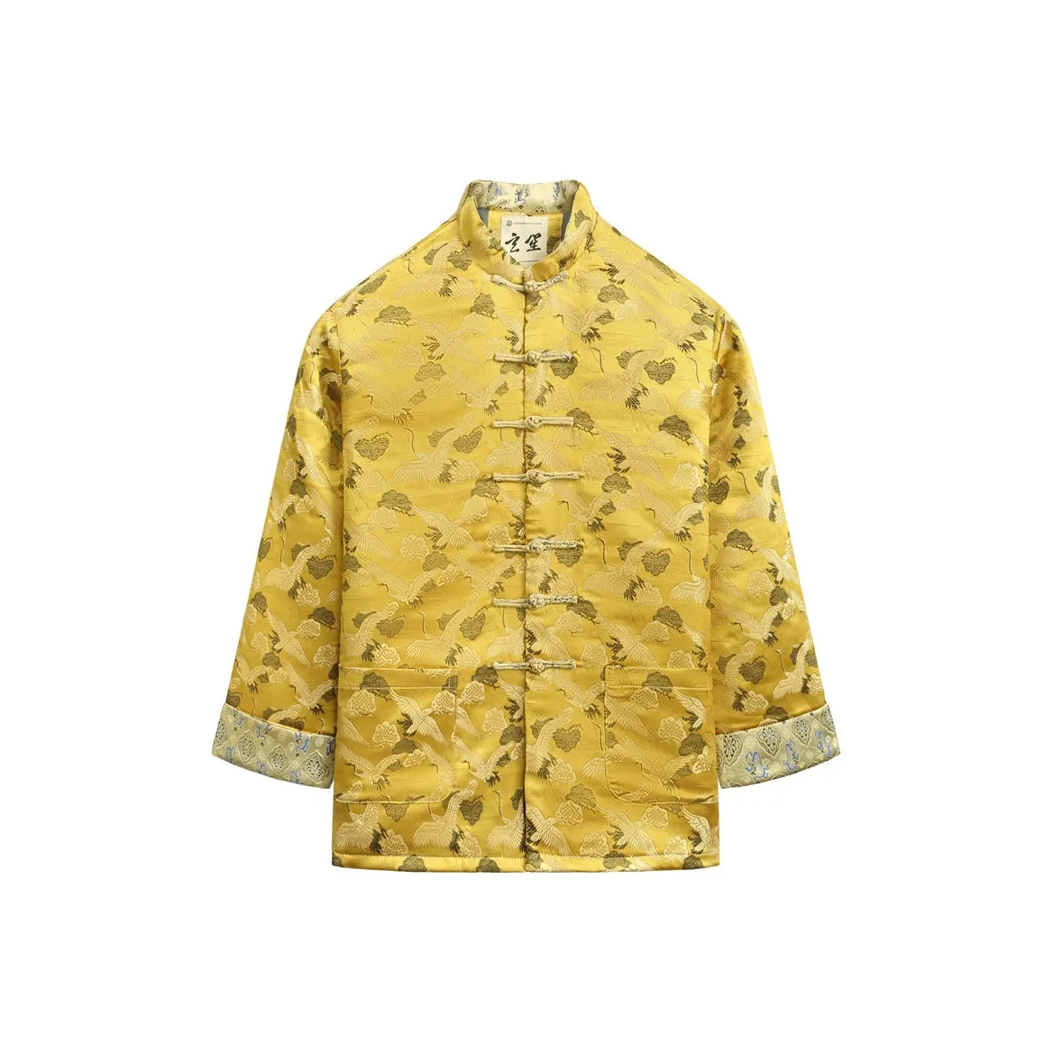 XUANSHENG Хлопковый пуховик Мужской Желтый
