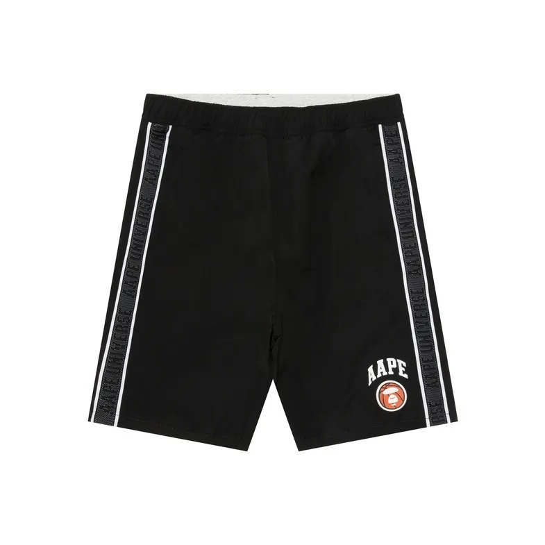 Aape By *A Bathing APE® Logo print Cotton Shorts