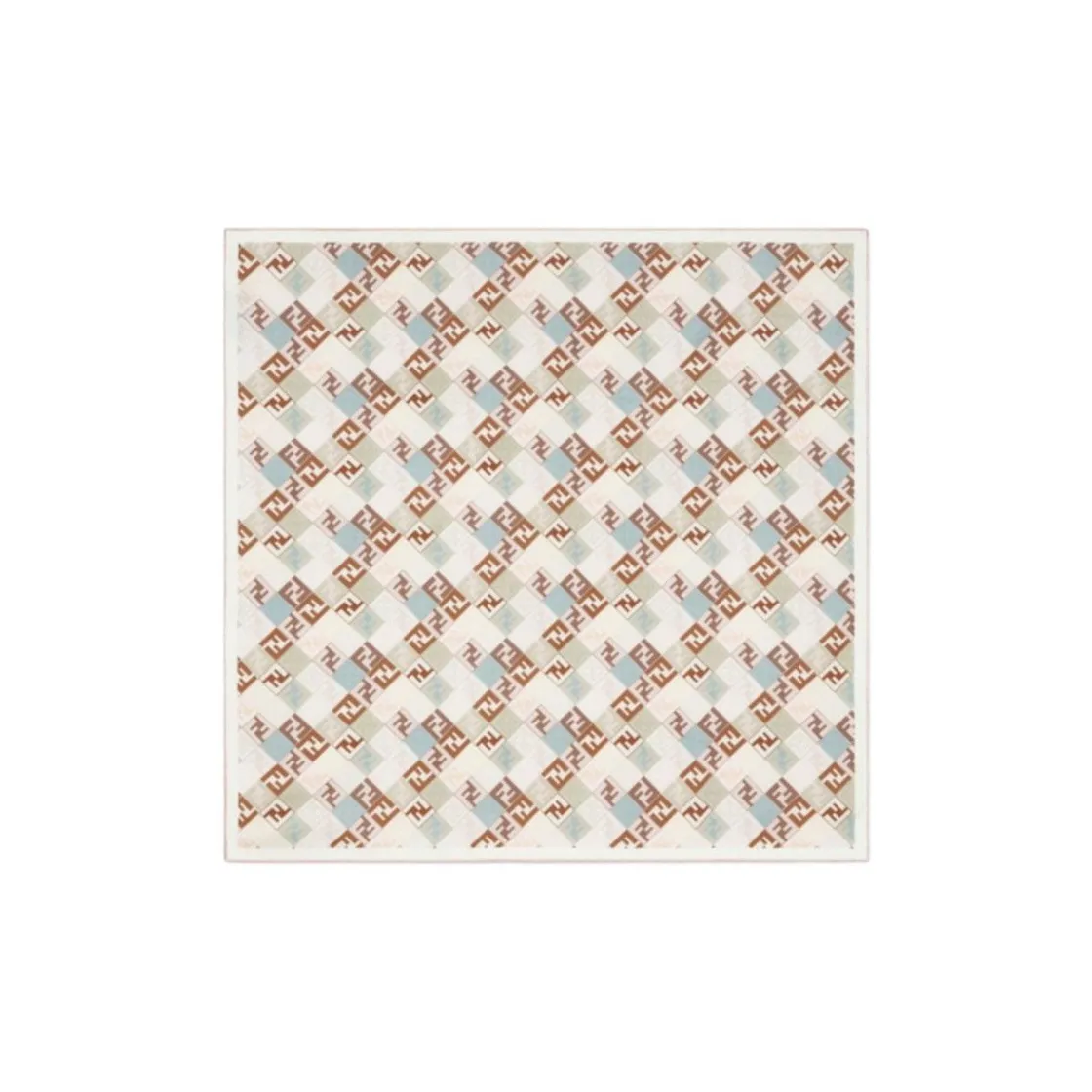 FENDI Шелковые шарфы Унисекс Многоцветные