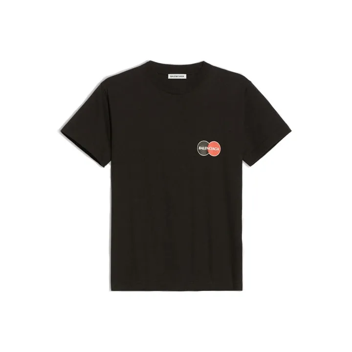 Balenciaga Credit Card Logo T Shirt 'Black'