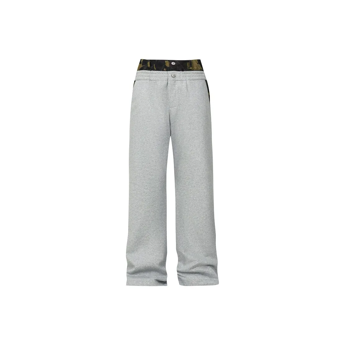 YADcrew Casual Pants Unisex Gray