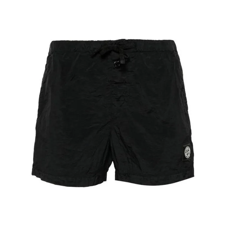 STONE ISLAND Slim Fit Metal Nylon Swim Trunks