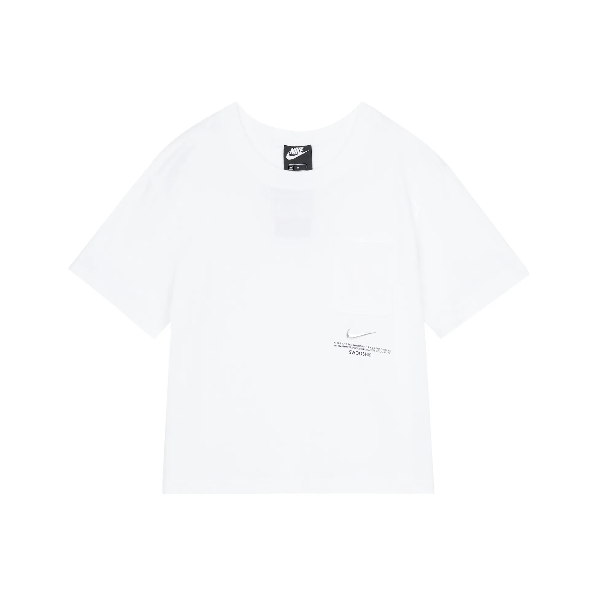 NIKE Белые Женские Короткие Топы