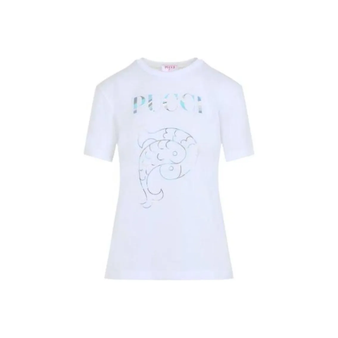 Pucci Logo print T shirt