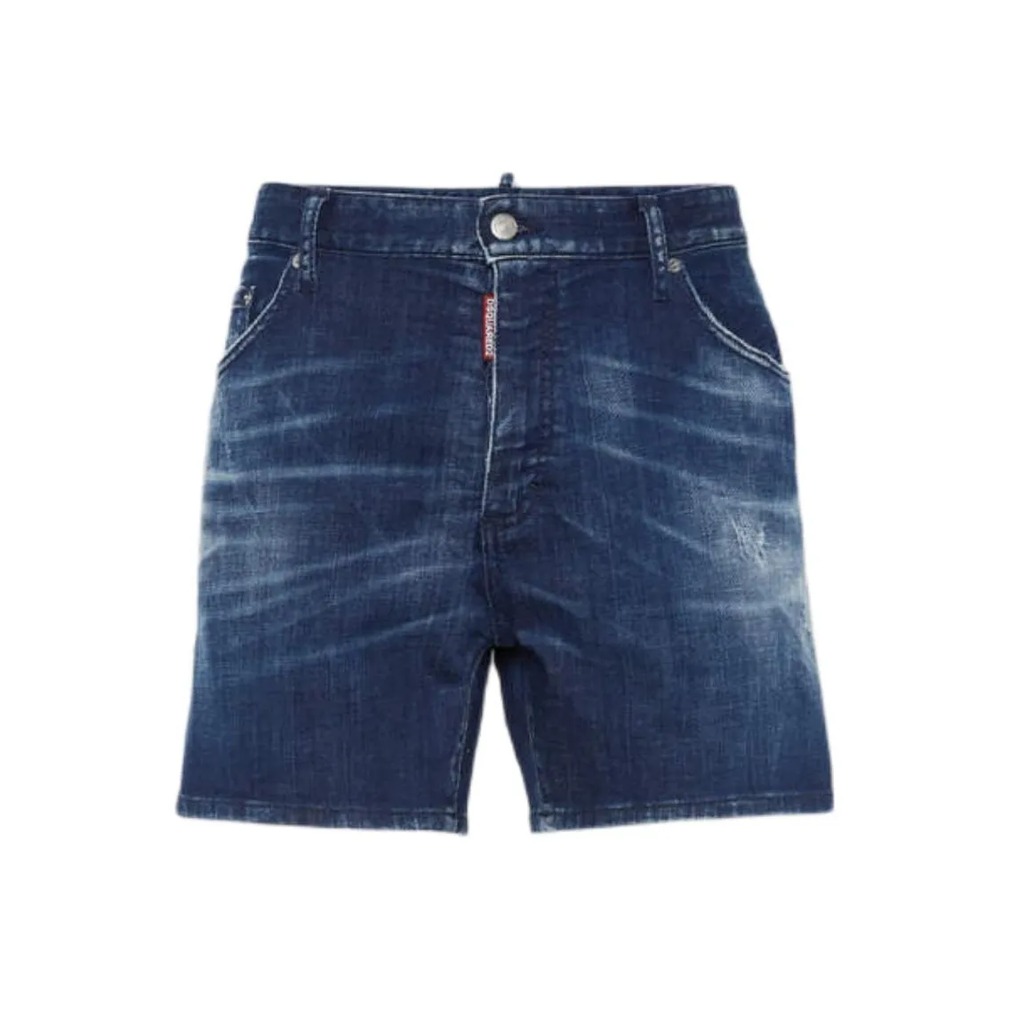 Dsquared2 Dark Milky Way Wash Bro Jean Shorts