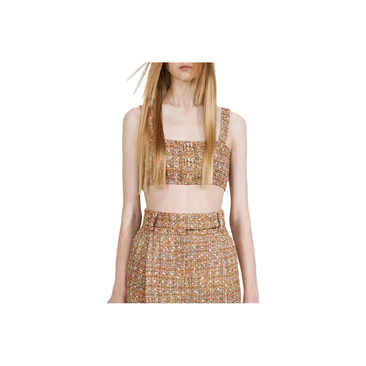 Self Портрет Верблюжий Золотой Женские Футболки