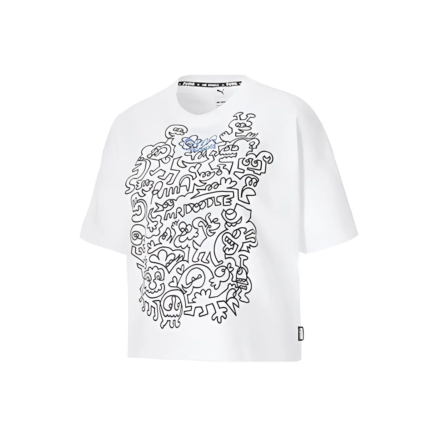 PUMA MR DOODLE Collaboration T-Shirt Женская Белая
