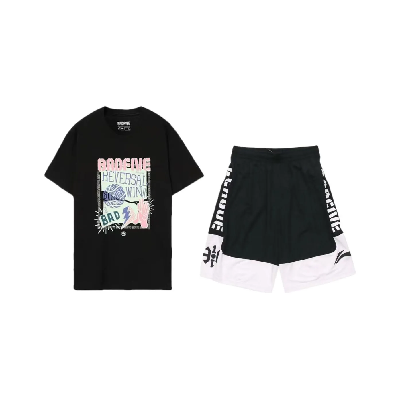 Лайнер YUNDONGLANQIUXILIE Баскетбольный Костюм Мужской Черный