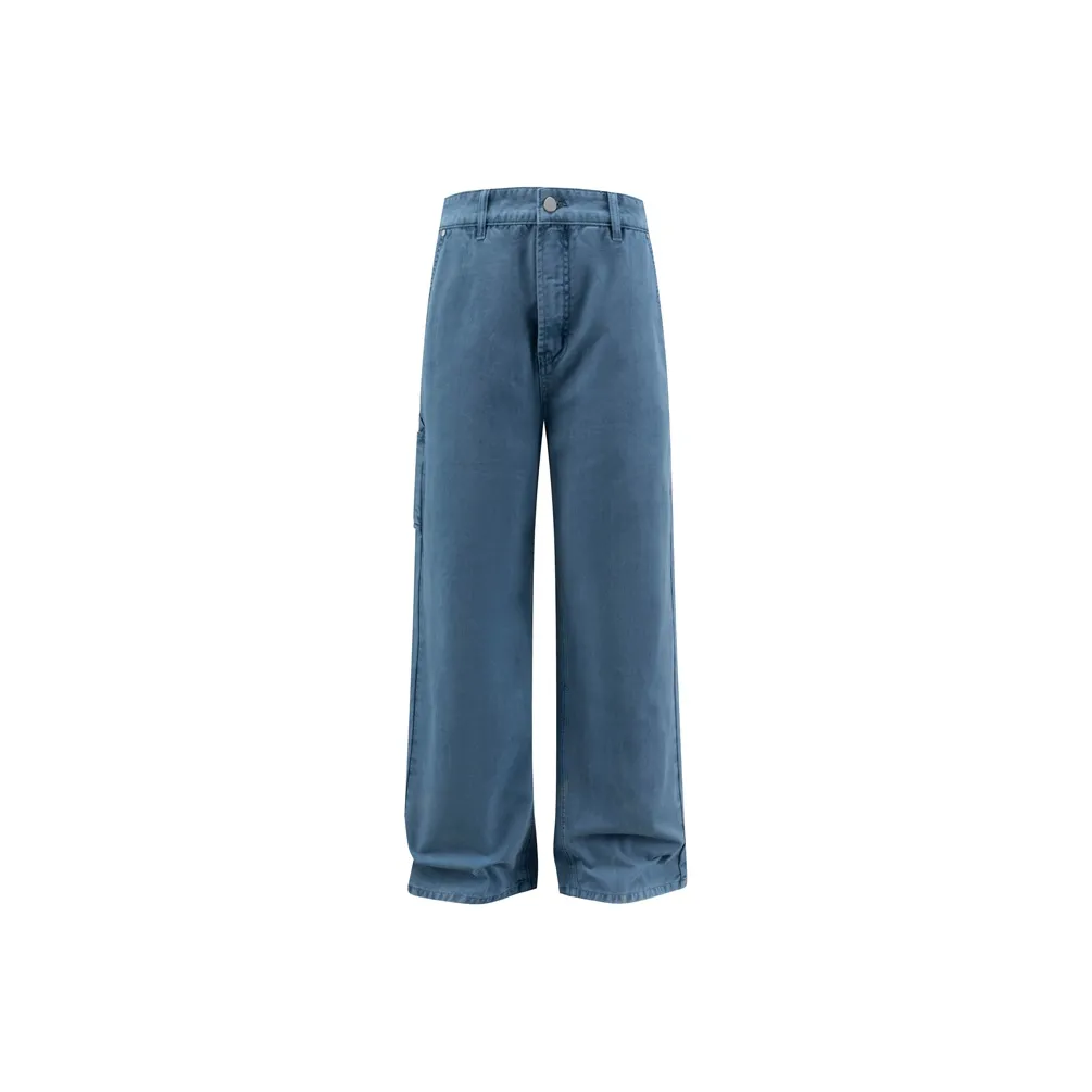 ANYWEARLAB Карго-брюки Унисекс Джинсовый синий