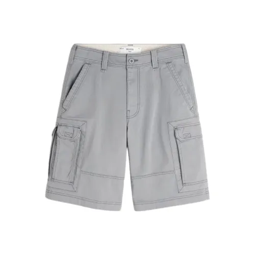 Hollister Серые Мужские Шорты Карго