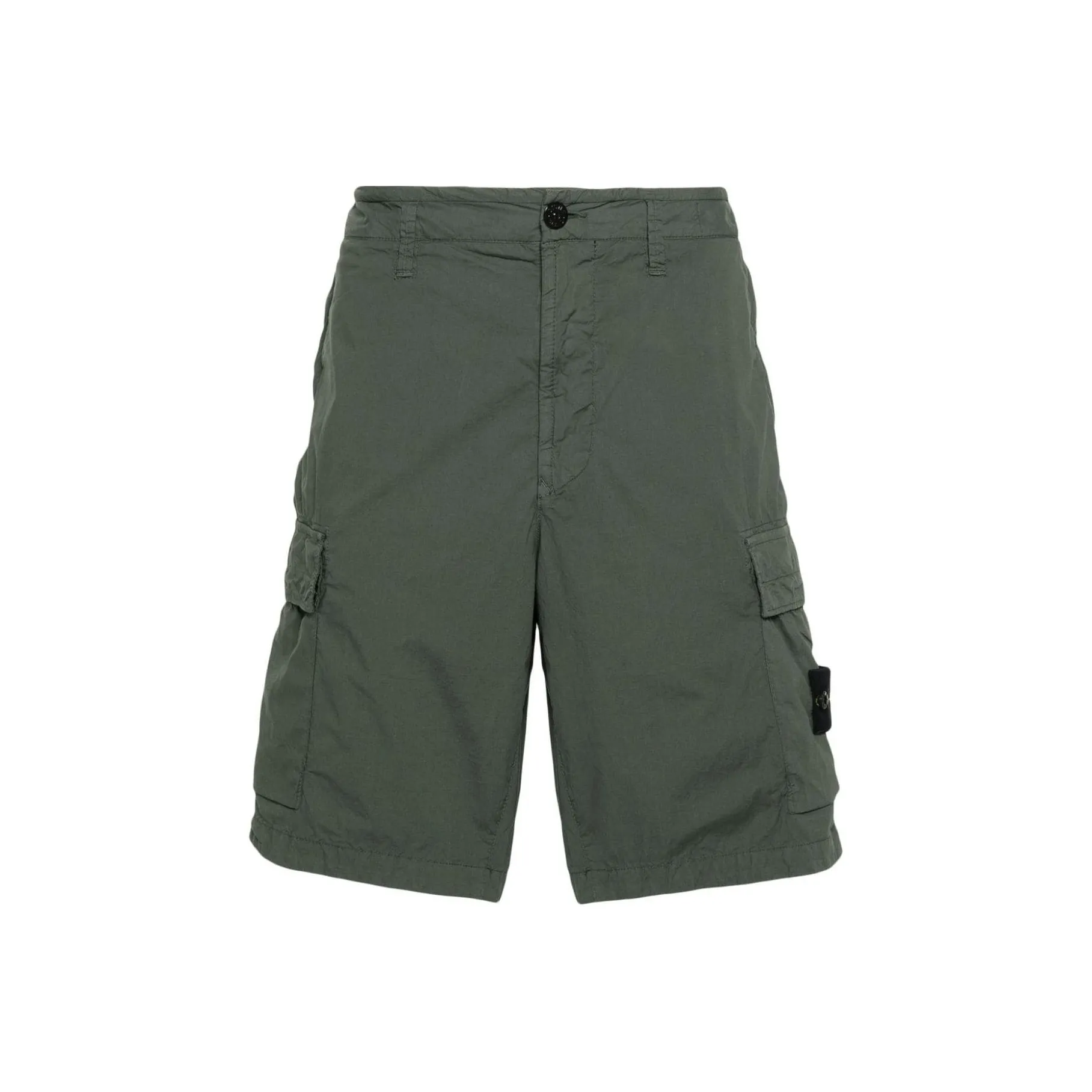 STONE ISLAND Casual Shorts Men Green