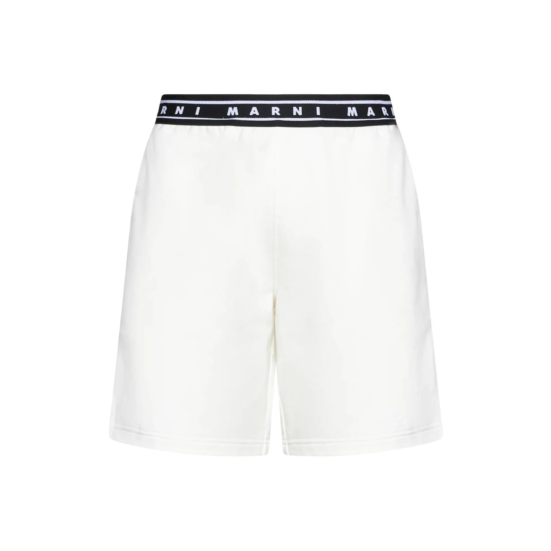 MARNI Повседневные шорты Мужские Белые