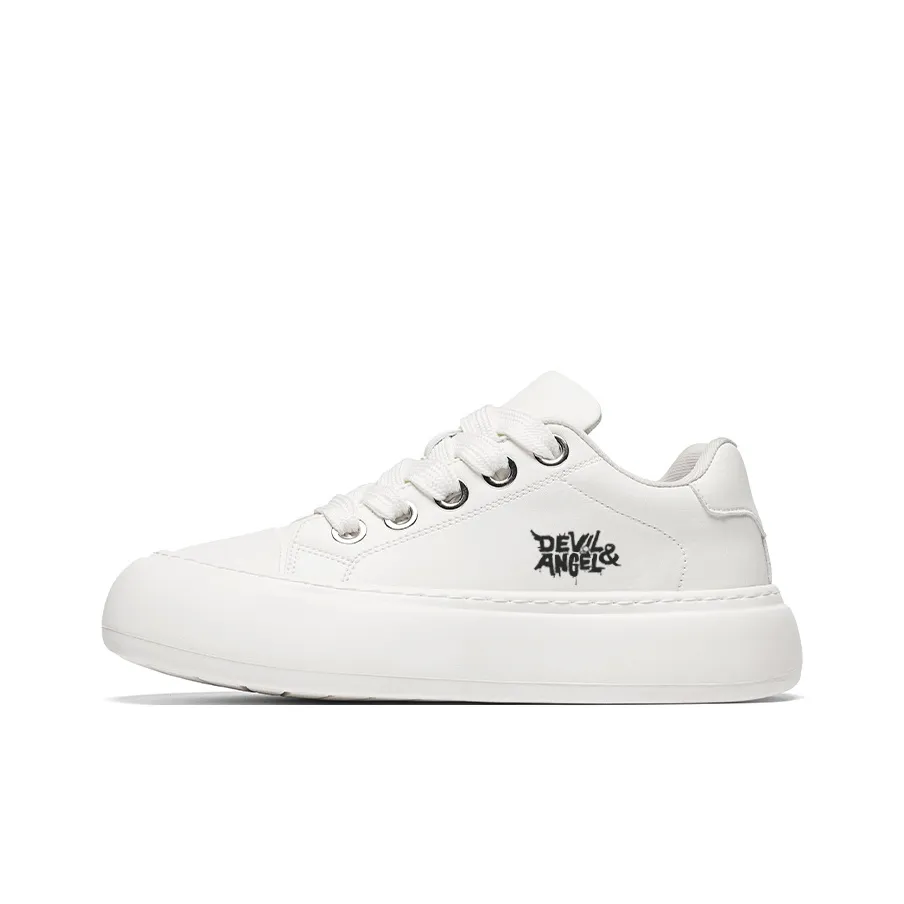 DEVIL AND ANGEL Slip-resistant и устойчивые к истиранию покрытие Низкие кеды для скейтбординга Мужские