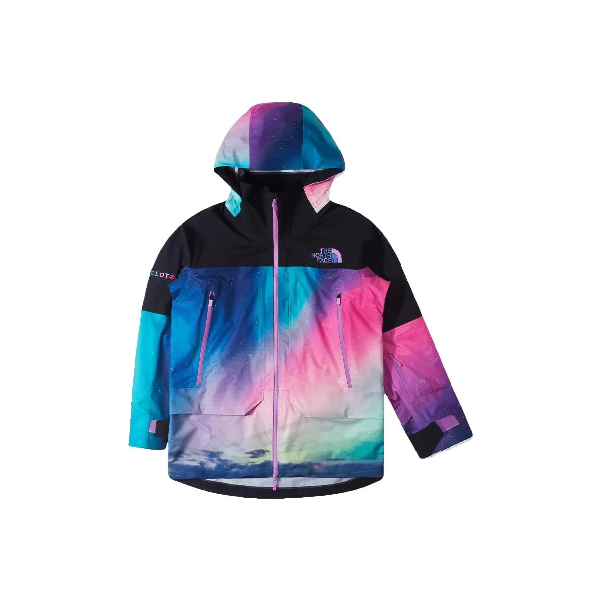 THE NORTH FACE x CLOT North X CLOT Co brand SS24 Ski Tops Unisex Aurora Color
