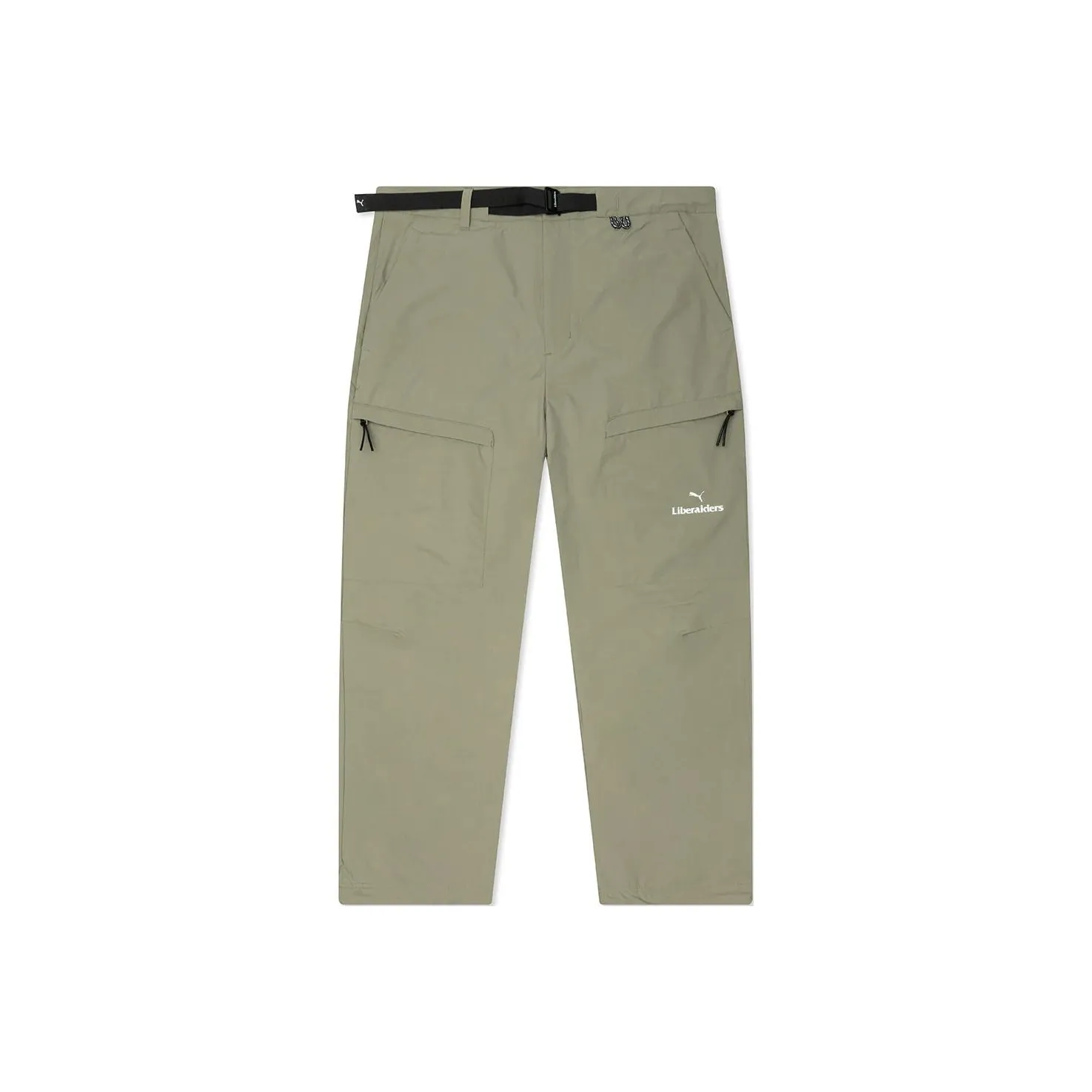 PUMA x Liberaiders SS25 Повседневные штаны Унисекс Серый Зеленый