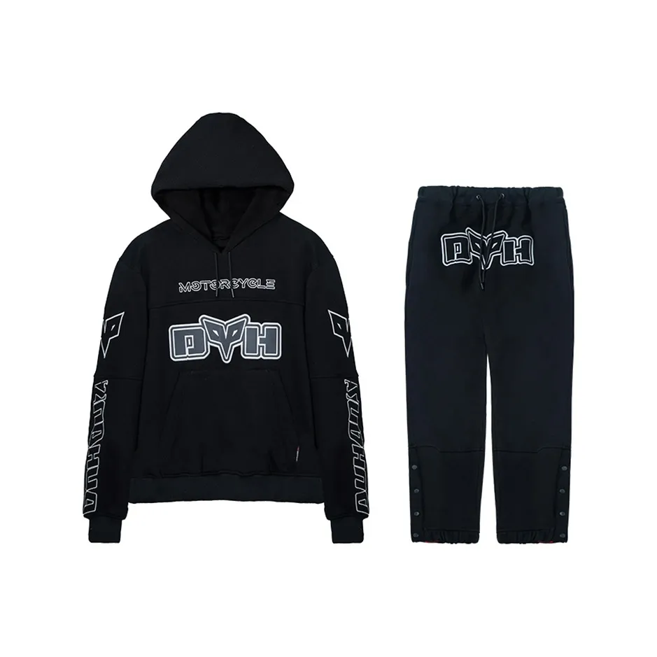 Duhan Черный Унисекс Гоночные костюмы / Мотоциклетные костюмы