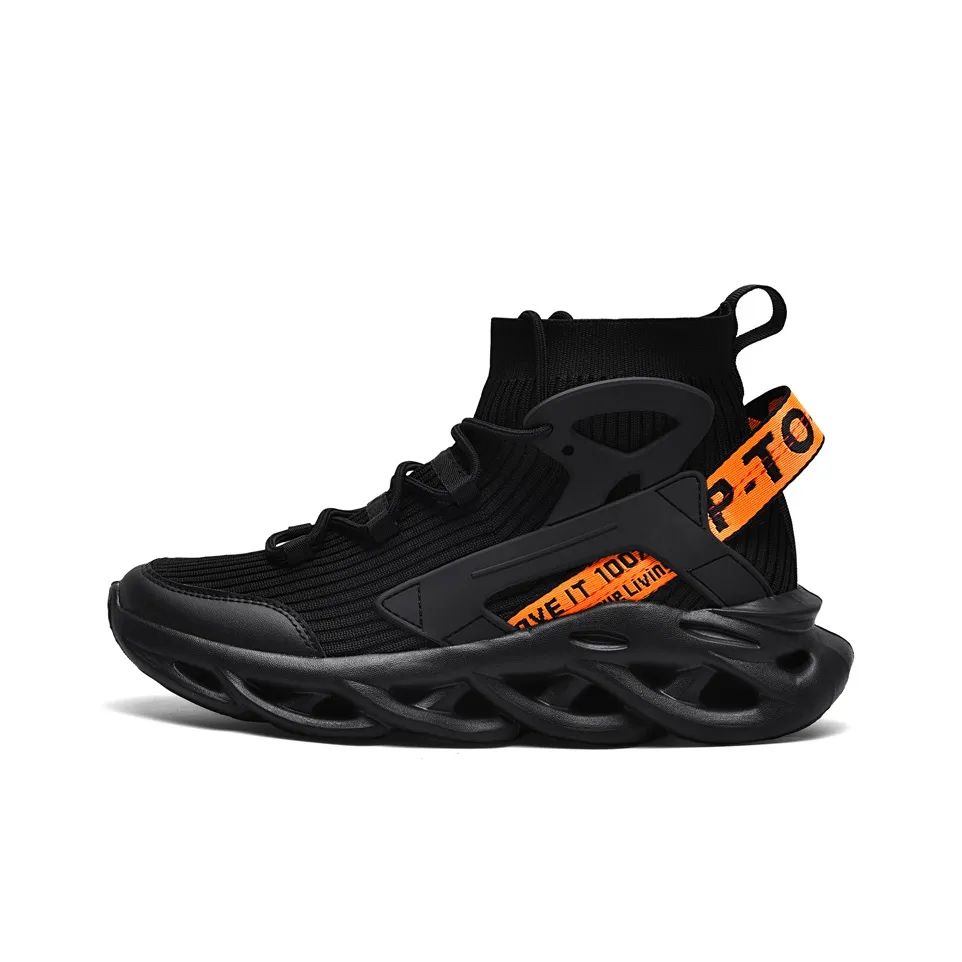 BIANSULONG Abrasion Resistant Support Balance High Top Chunky Sneakers Men's