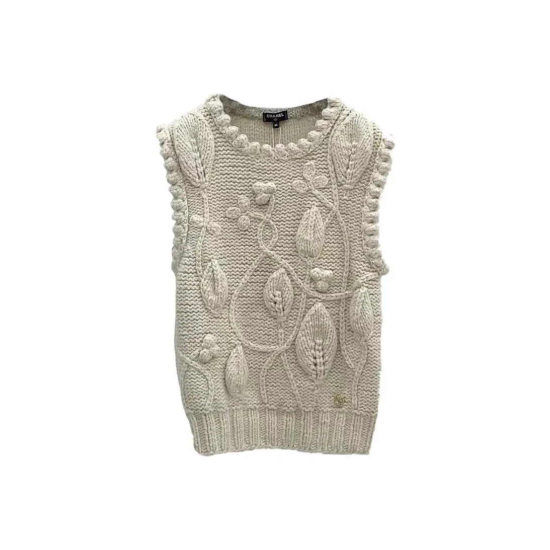 CHANEL Tank Tops Women's Beige