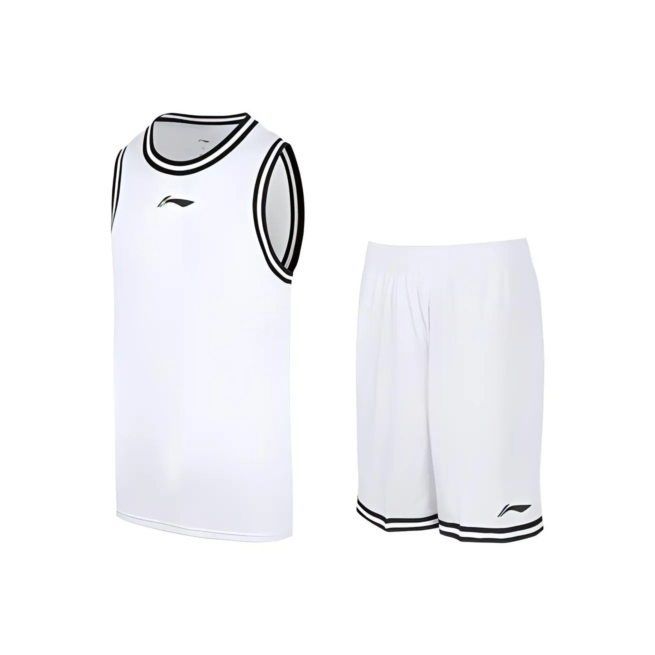 LiNing Basketball Suit Men's White