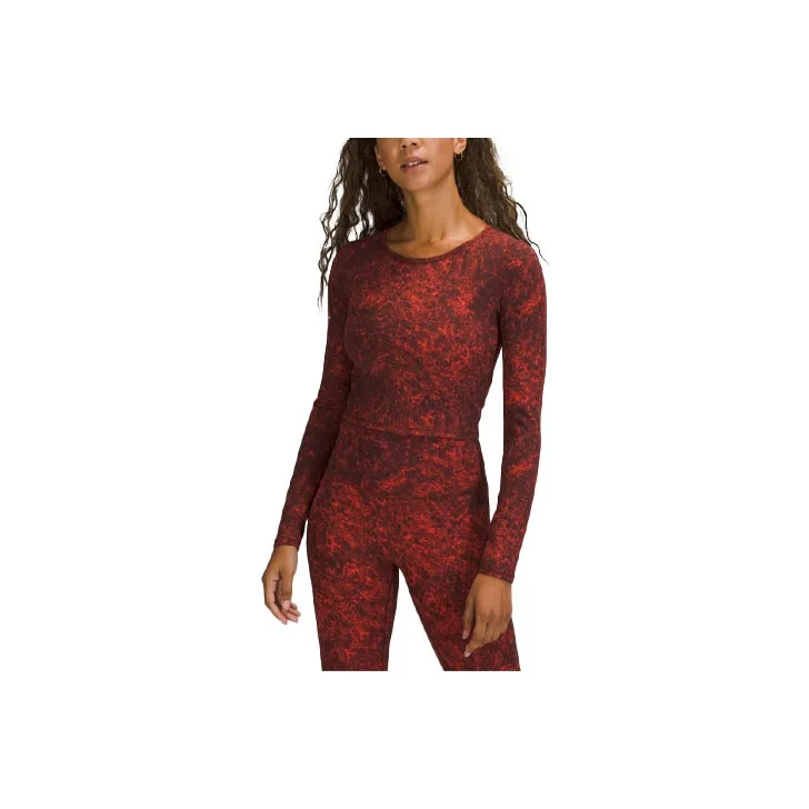 Lululemon Wunder Train Top Women's Red