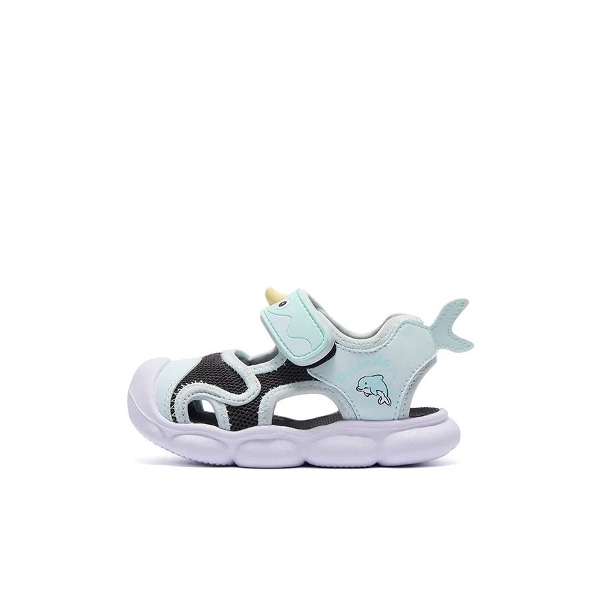 361°KIDS Противоскользящие Анти-KICK Амортизация Устойчивые к истиранию Дышащие Детские Сандалии Светло-зеленые Детские