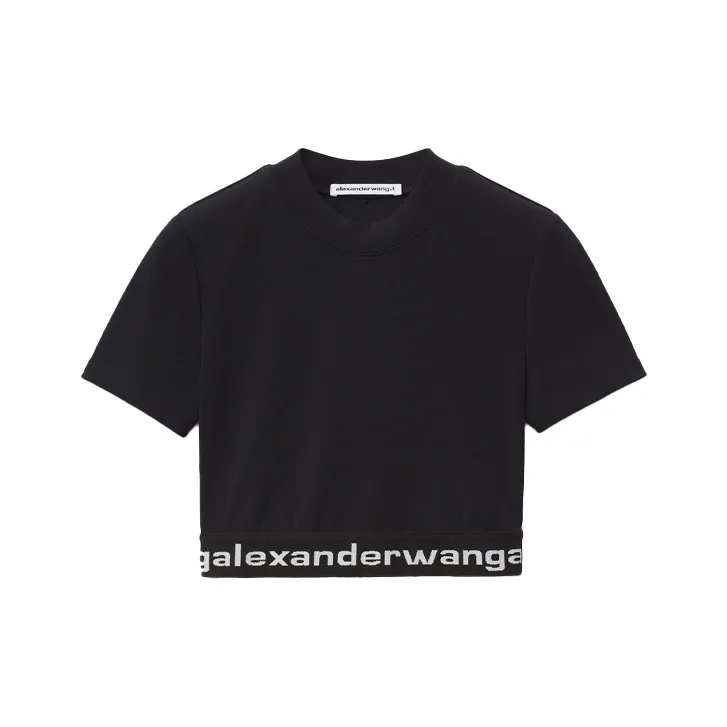Alexander Wang Crop Tops Women's Black