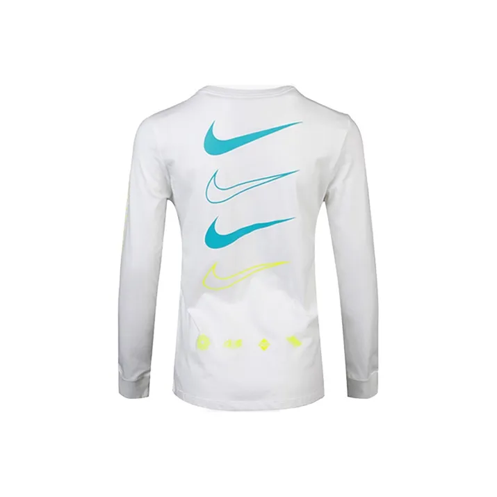 Nike Sportswear Women's Crewneck Long-Sleeve T-Shirt White