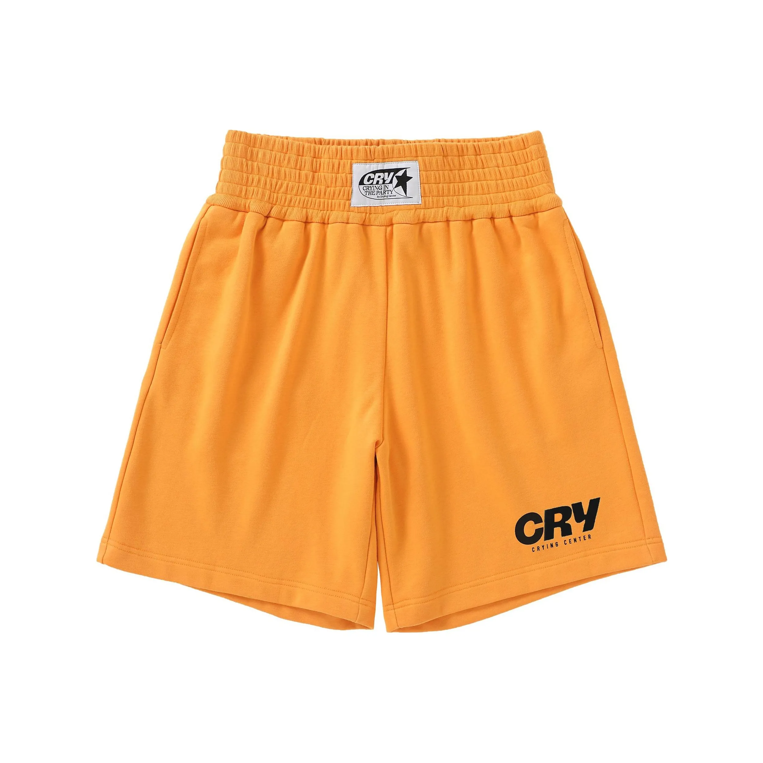 Crying Center Повседневные шорты Унисекс Оранжевый