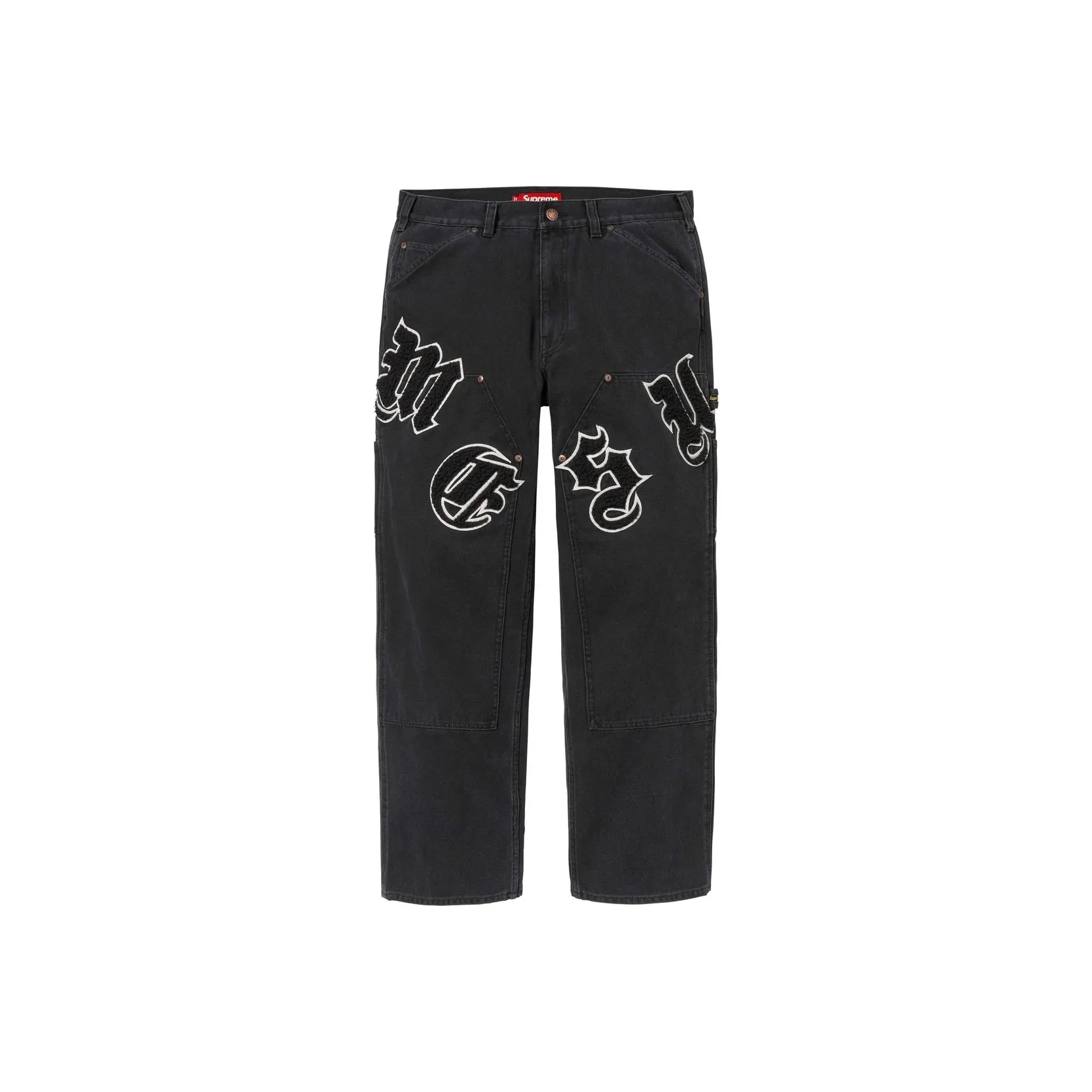 Supreme Old English Canvas Double Knee Painter Pant