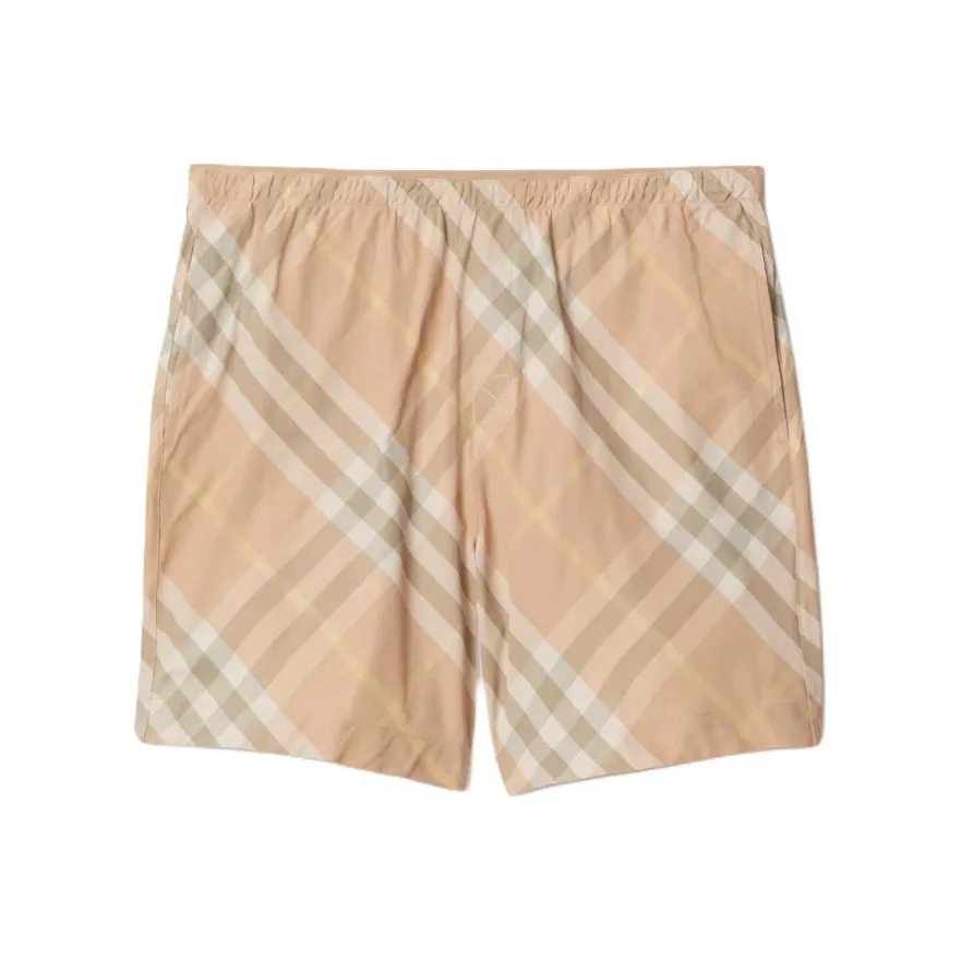 Burberry Checked Swim Shorts