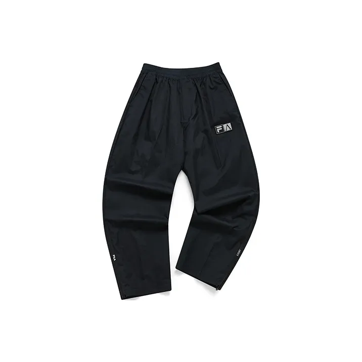 FILA FUSION ARIES Collaboration Collection Вязаные тренировочные штаны унисекс темно-черный